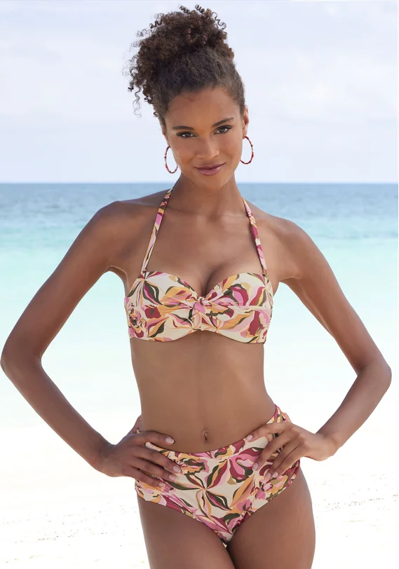 Bügel-Bandeau-Bikini-Top