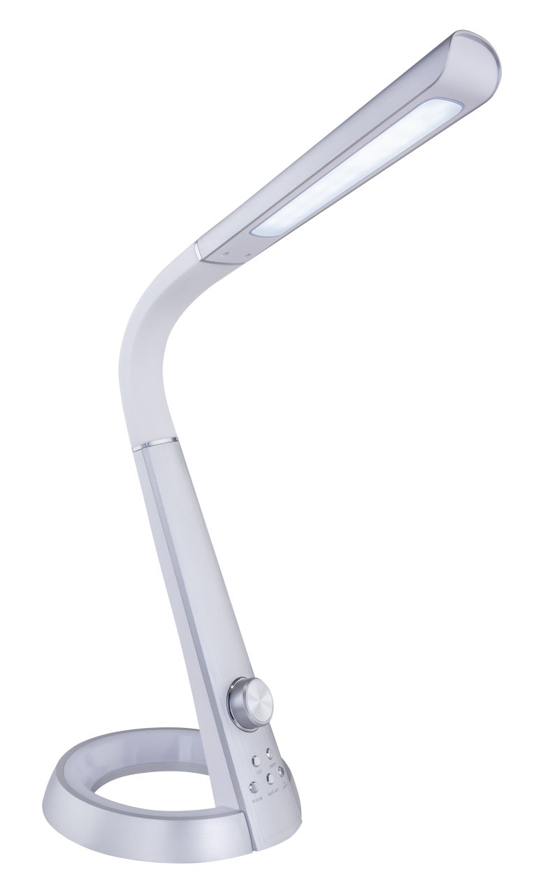 Globo Lighting - MITTI - Tischleuchte Kunststoff silber, LED