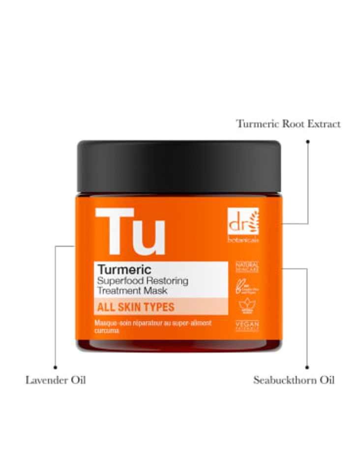 Dr Botanicals Kurkuma Superfood Wiederherstellende Behandlungsmaske - 60ml günstig kaufen onesize