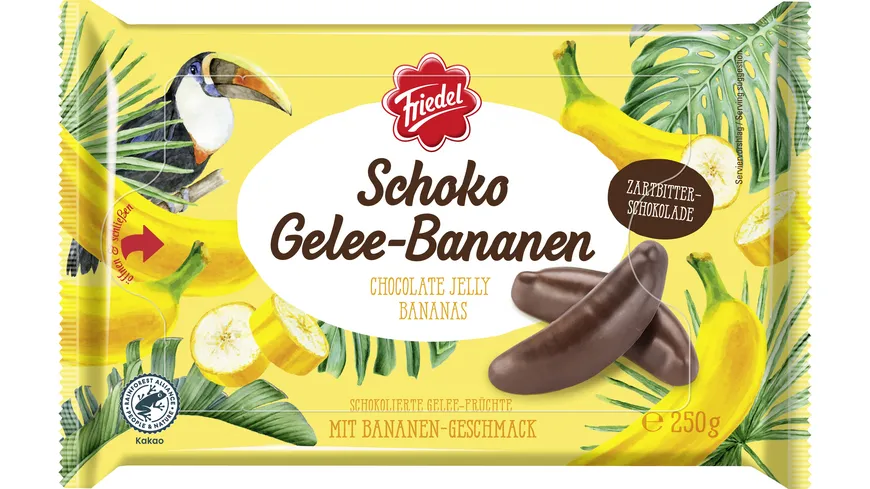 Schoko-Gelee-Bananen 250g 250 g