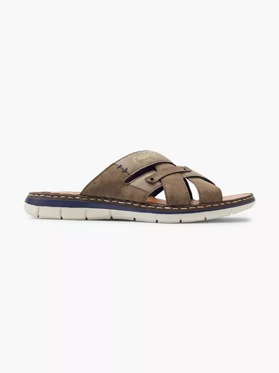 Rieker Leder Pantolette