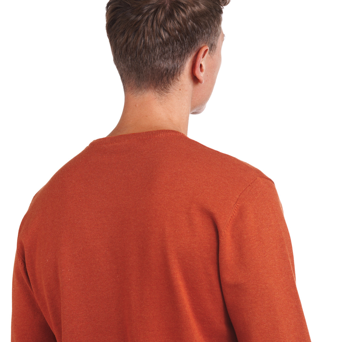 Herren Feinstrickpullover mit Rundhals
