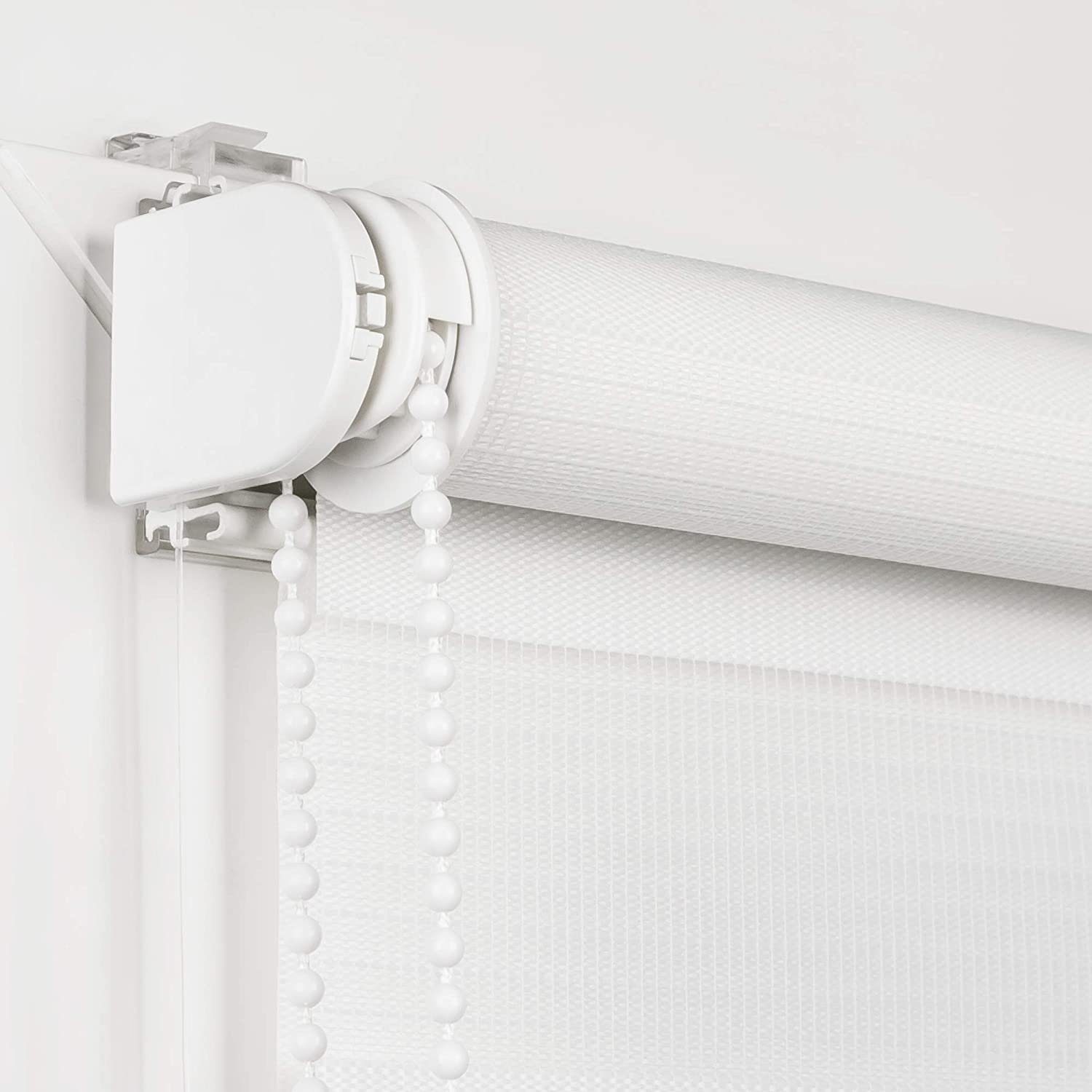 Doppelrollo Duo Rollo Klemmfix ohne Bohren Easyfix Fenster Rollo, DEEP POWER, Klemmfix