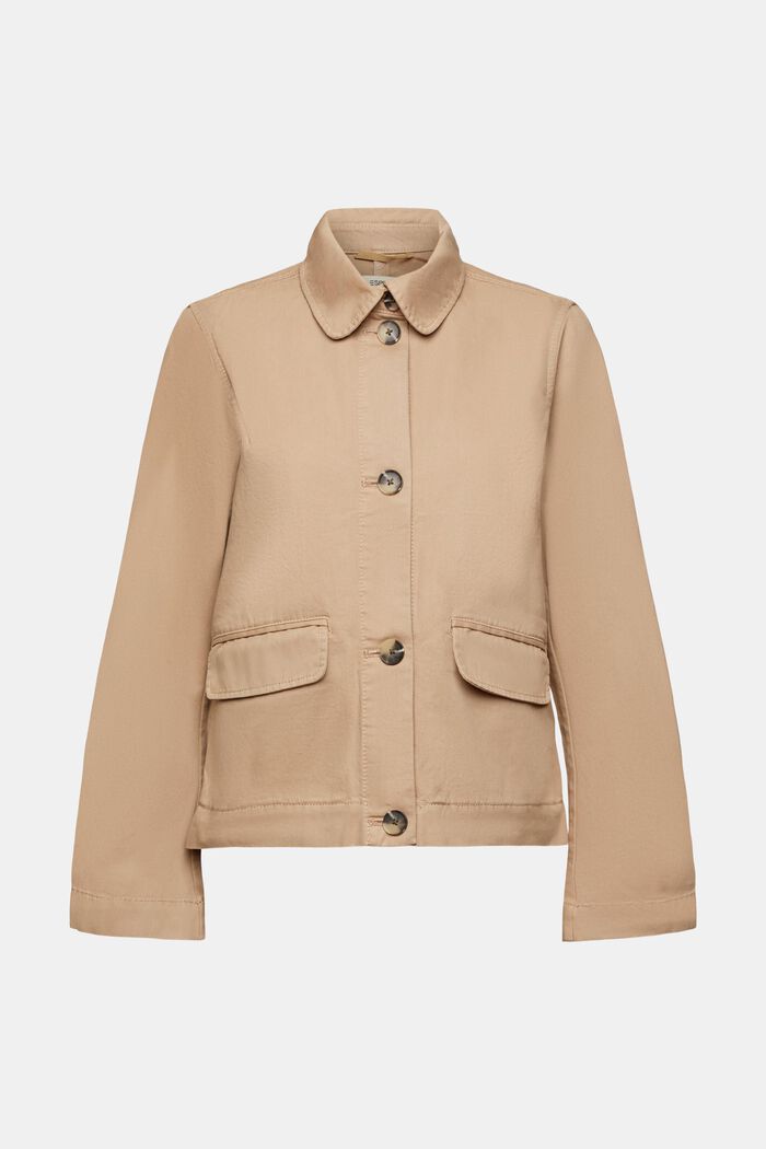 Boxy-Baumwolljacke