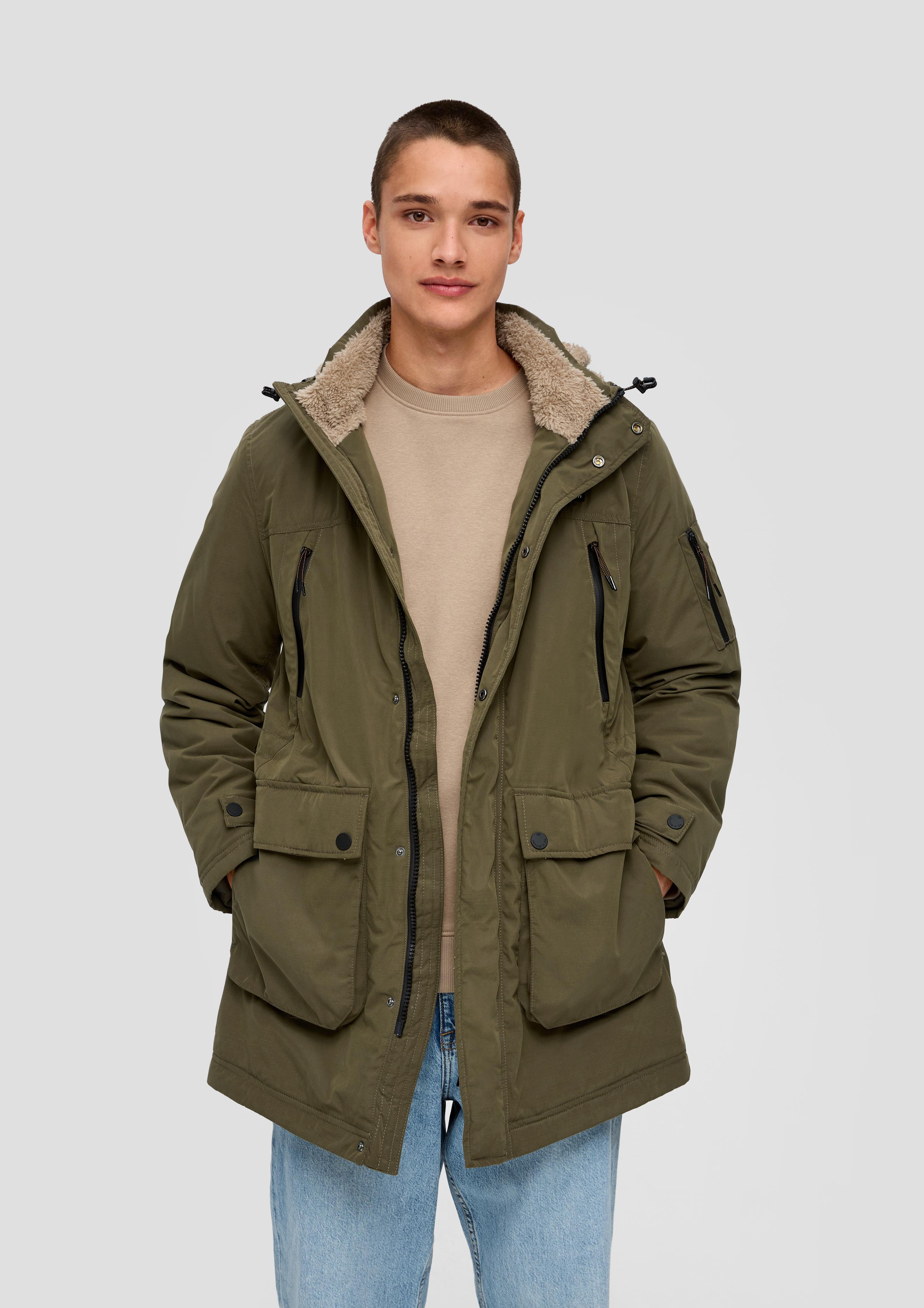 Jacke mit Teddyplüsch-Futter  2133563-7969