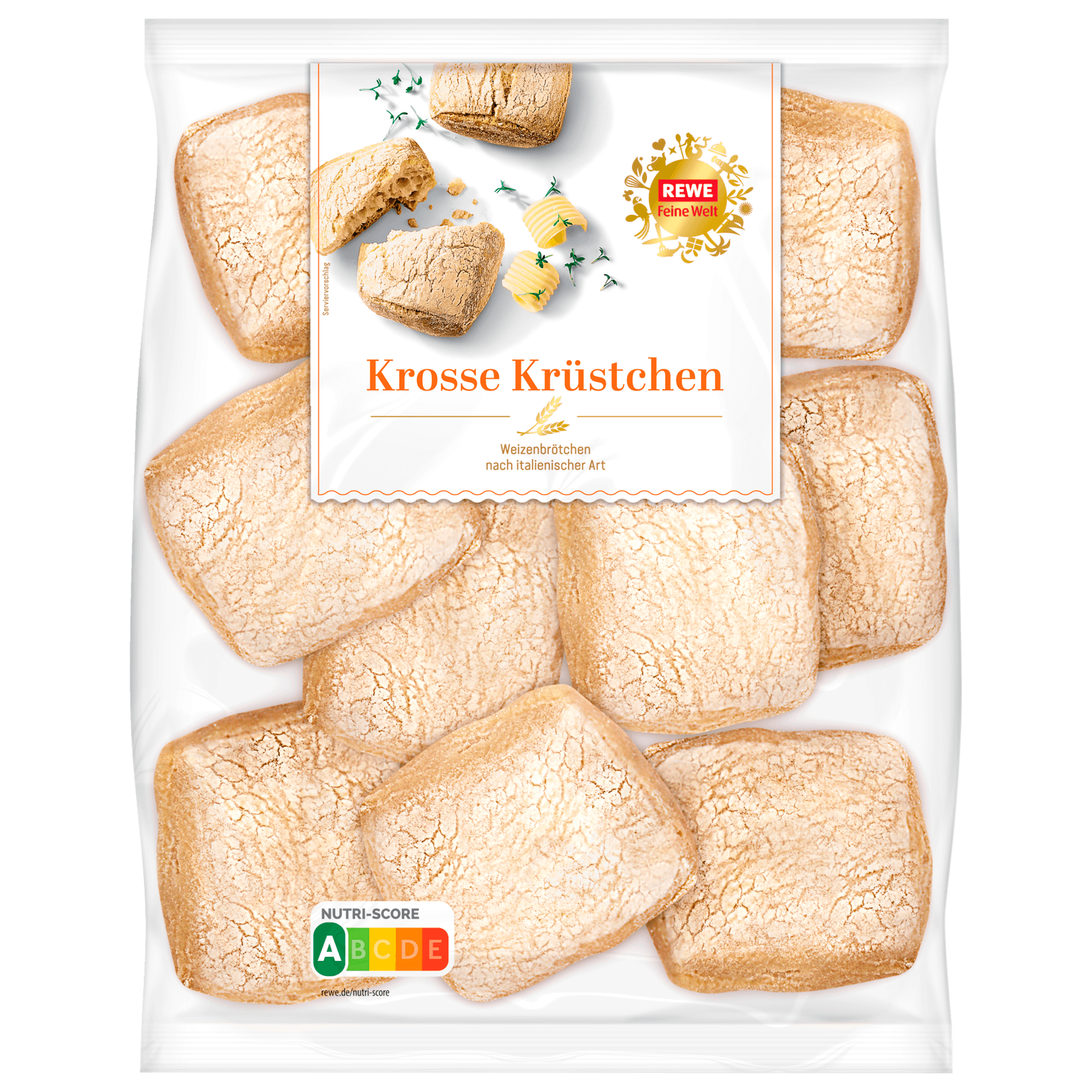 REWE Feine Welt Krosse Krüstchen 300g