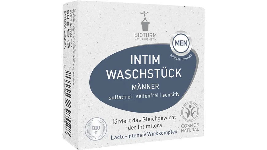 BIOTURM Intim Waschstück Männer 50 g