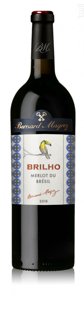 Brilho Merlot Bernard Magrez Vin Rouge●AOC du Rio Grande Do Sul 2019 75cl