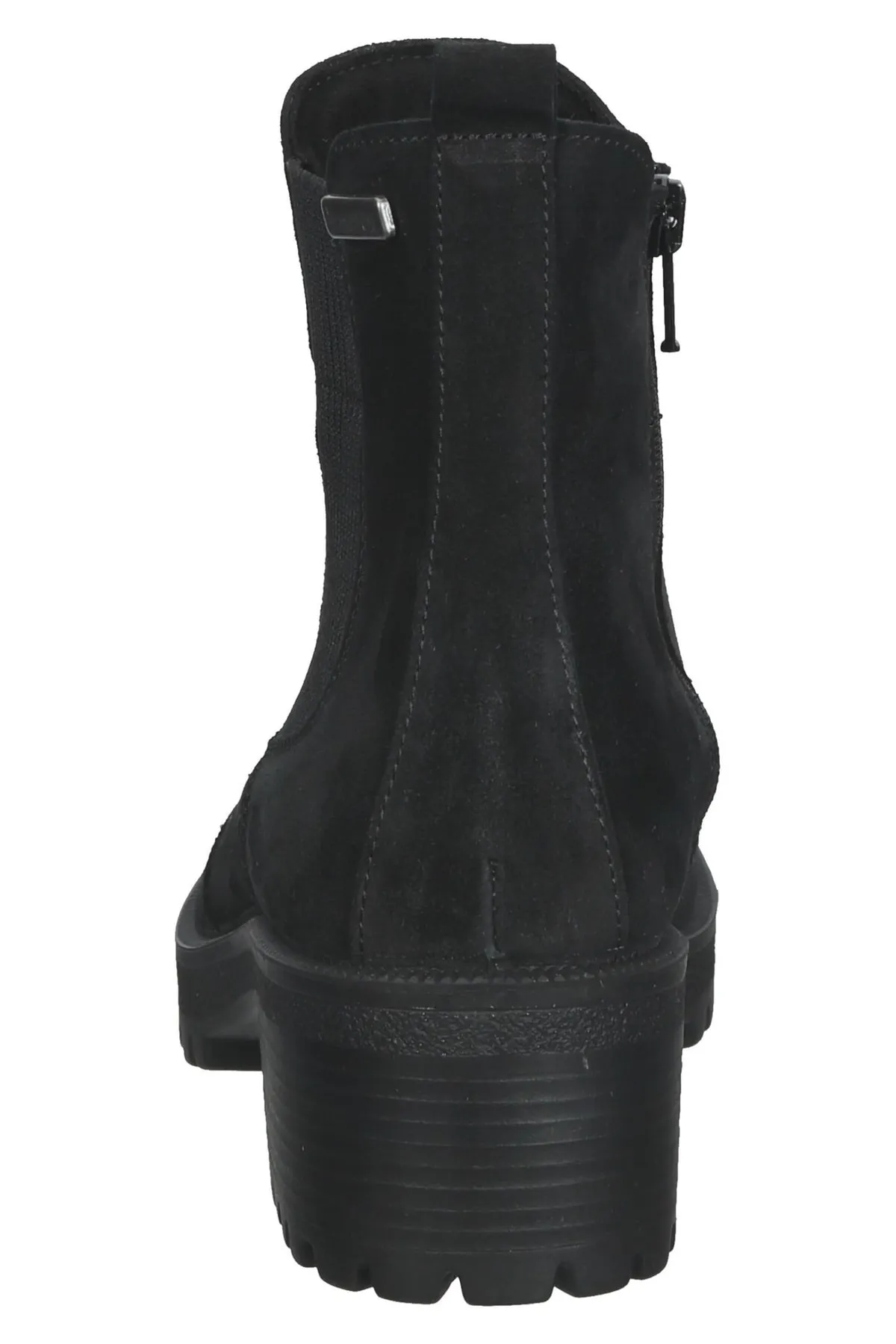 Bama  Stiefelette - Schwarz - Blockabsatz