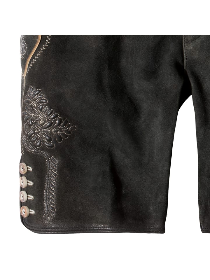 Stockerpoint Lederhose Corbi4 in dunkelgrau günstig kaufen