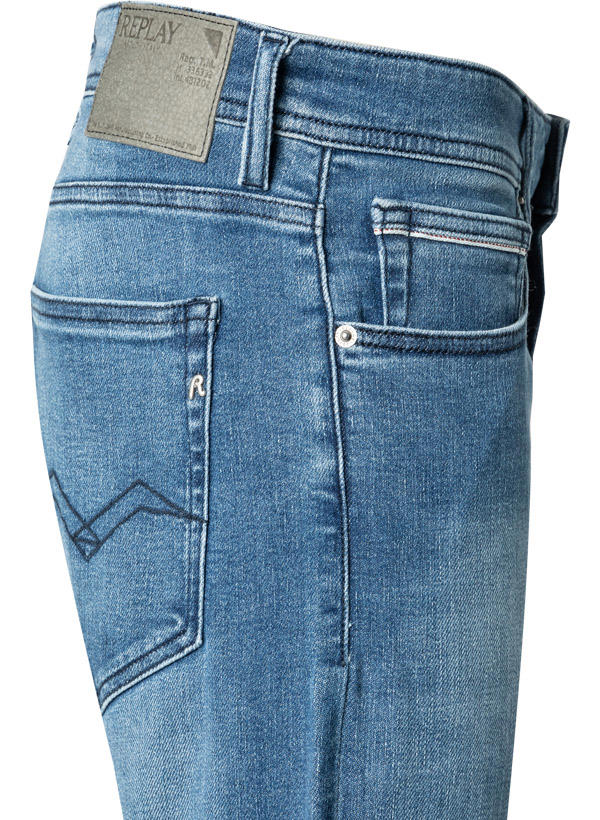 Replay, Jeans Grover, Straight Fit, Baumwolle T400® 12oz, blau