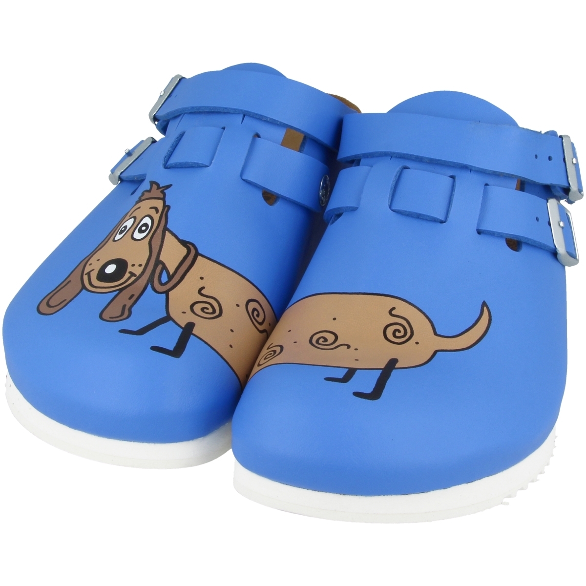 Birkenstock Kay Clogs blau
