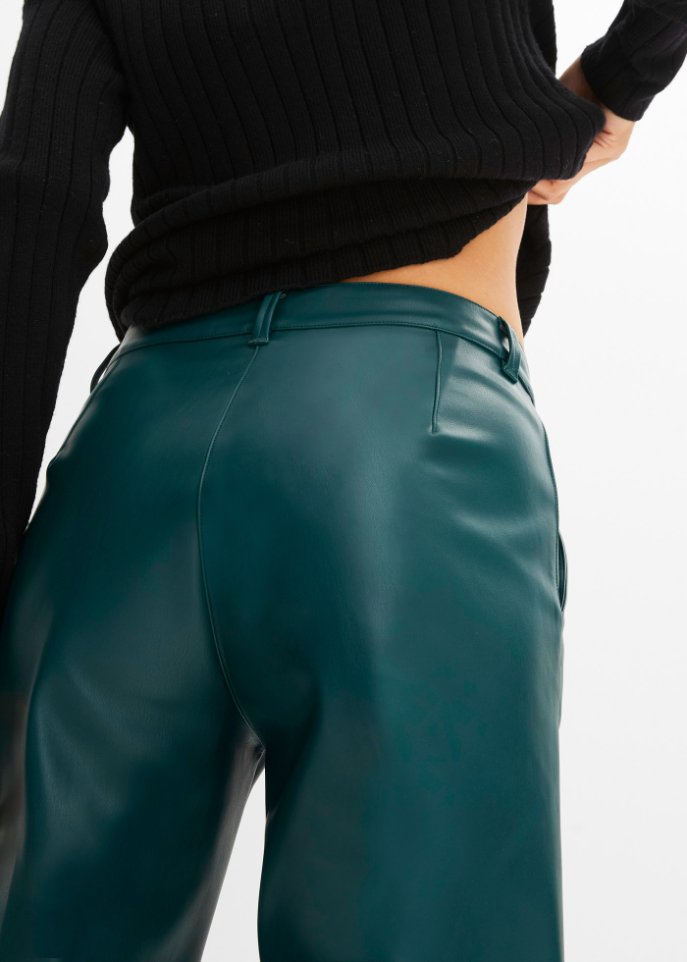 Lederimitat-Culotte