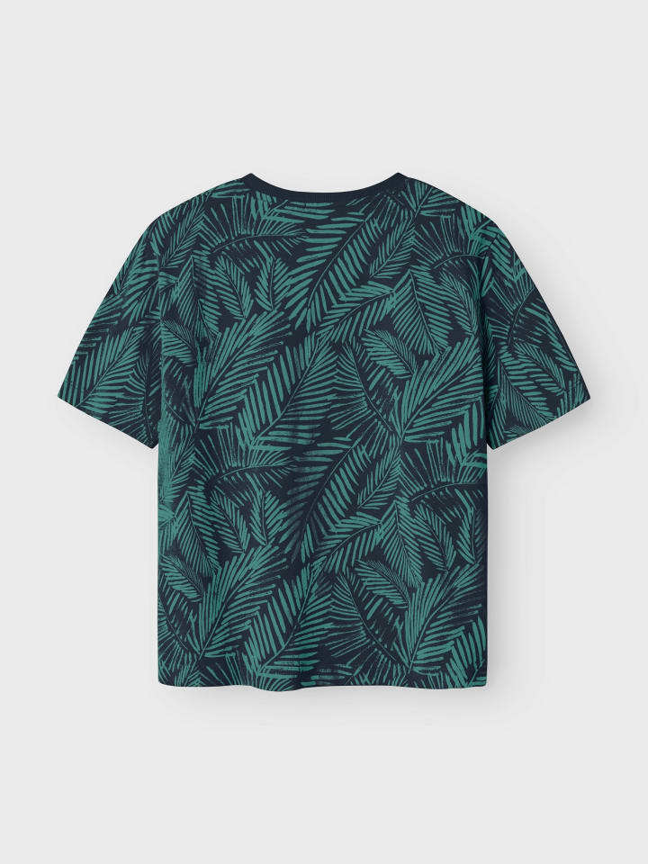name it T-Shirt NKMJIVAN S/S NREG TOP in deep jungle günstig kaufen