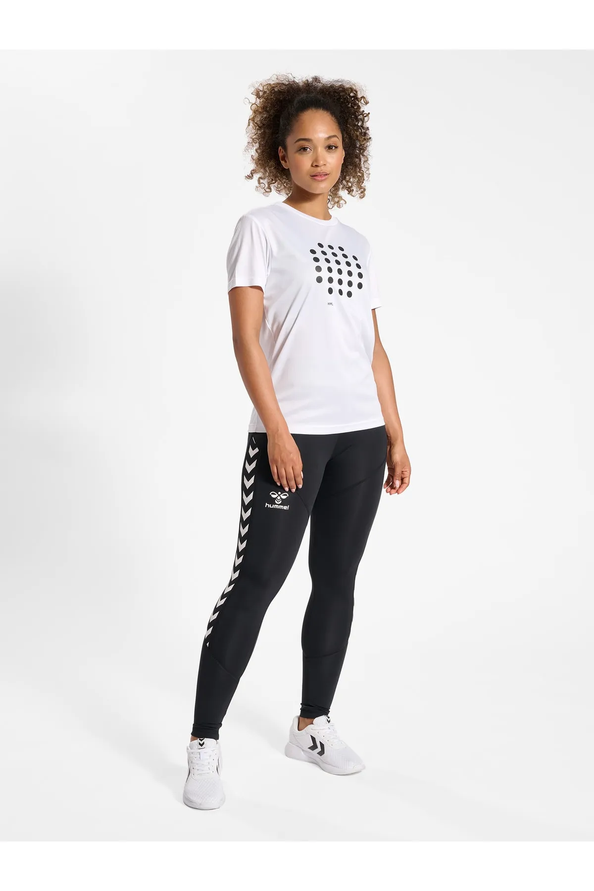hummel  Sport-Leggings - Schwarz - Mittlerer Bund