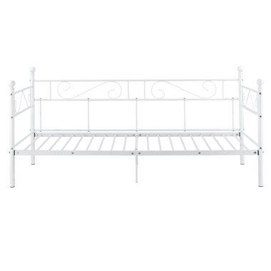 en.casa Metallbett, Granada Tagesbett 90x200cm in diversen Farben