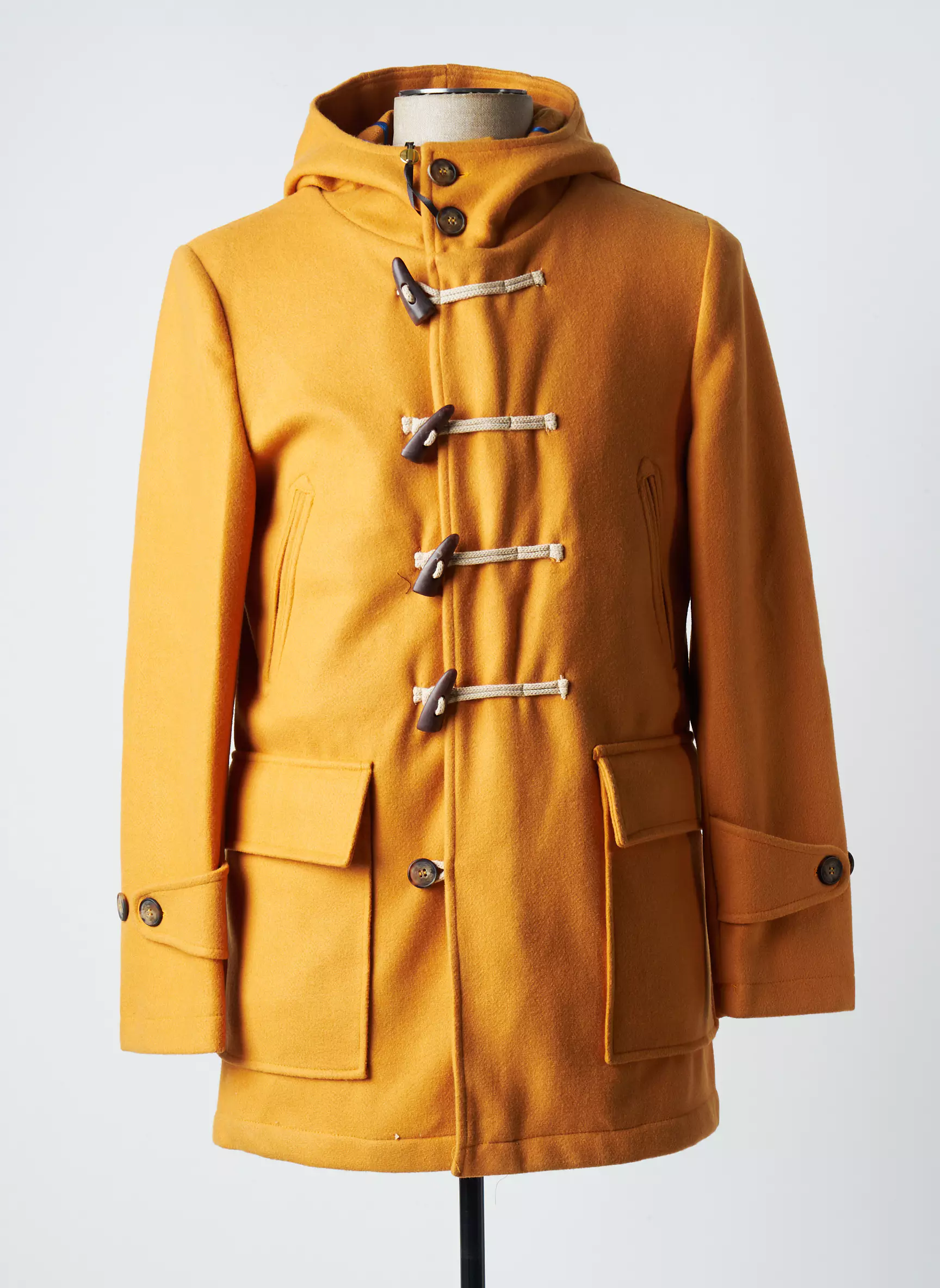 Dan John Manteaux Courts Homme couleur jaune