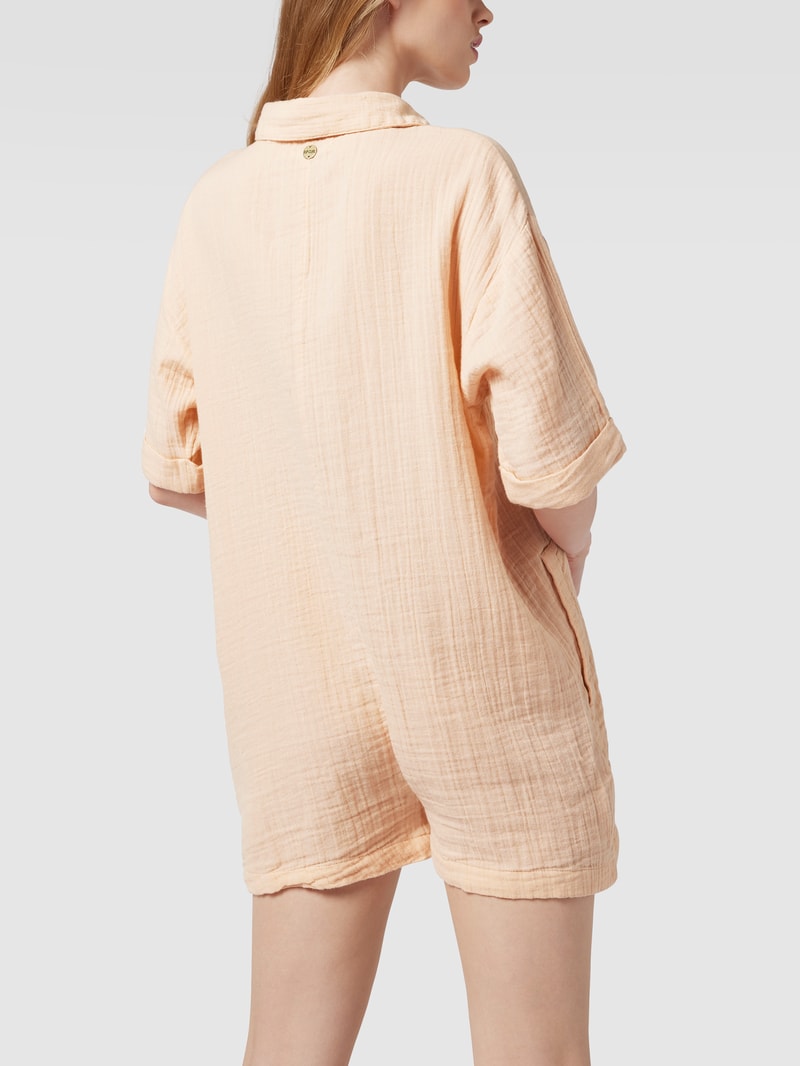 Playsuit mit Eingrifftaschen in hellrosa