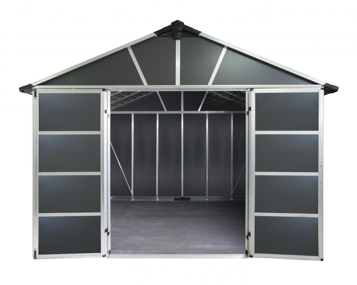 Canopia by Palram Yukon 10mm Gerätehaus 2,69x3,32m mit Boden