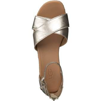UGG Eugenia Keilsandale in gold