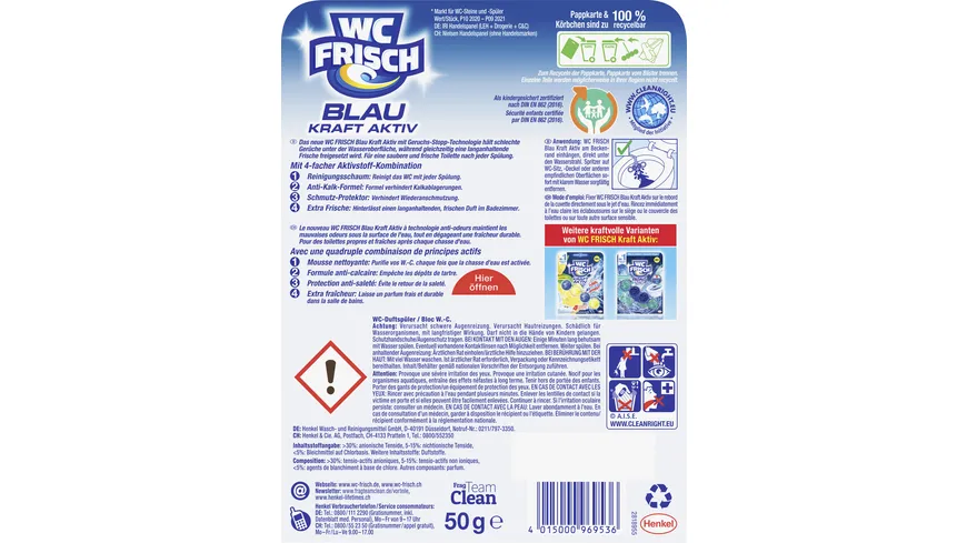 WC FRISCH Kraft-Aktiv Chlor
