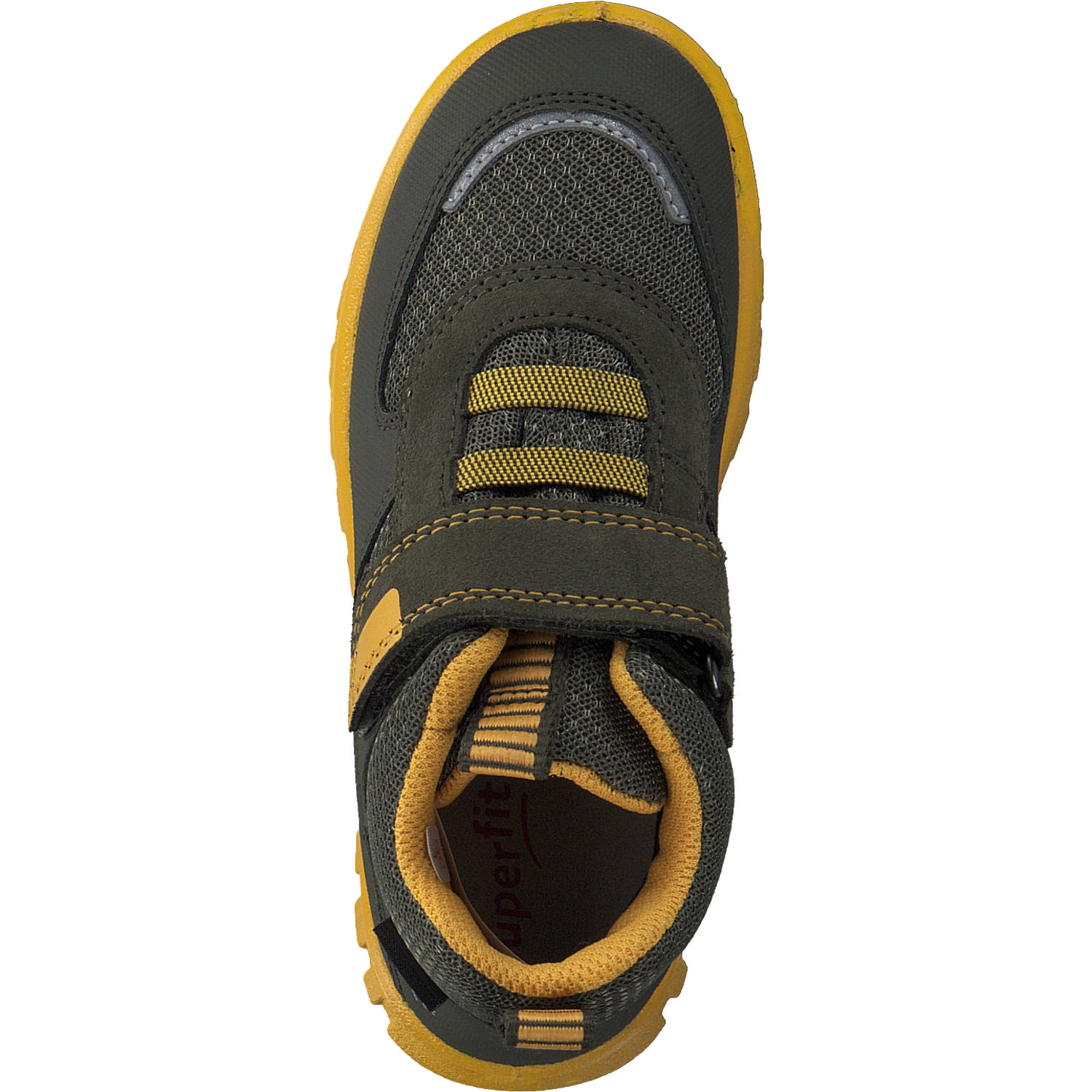 Superfit SPORT7 06196, Sneakers Low, Kinder, Grün/Gelb