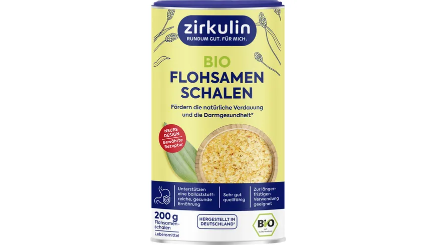 Zirkulin Flohsamenschalen Bio 200 g