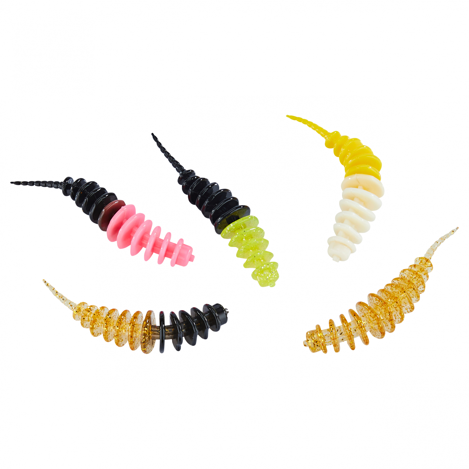 Trout Attack Aromatisierte Forellen-Würmer (Mix 1, Knoblauch)