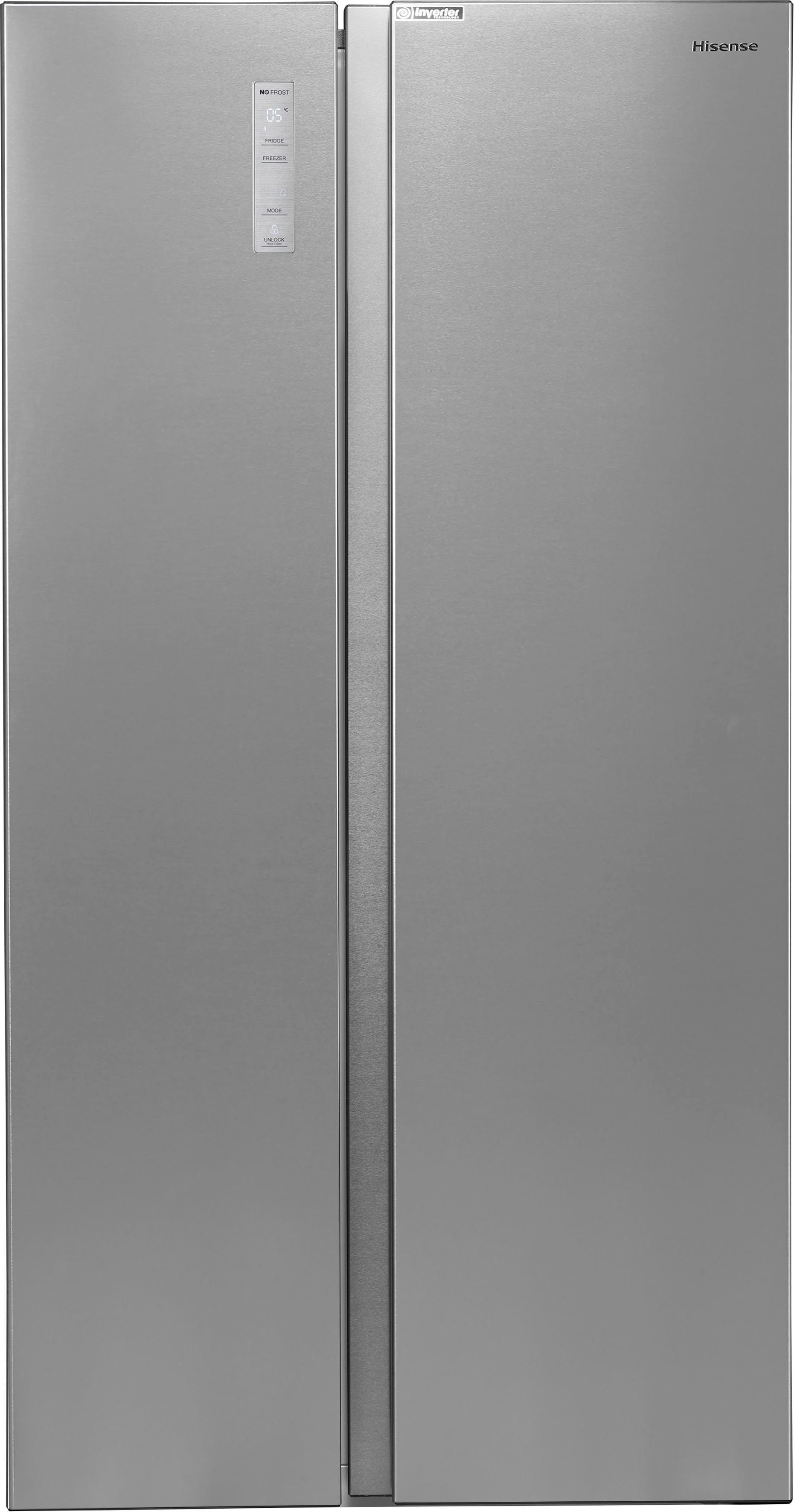 Hisense Side-by-Side RS677N4BIE, 178,6 cm hoch, 91 cm breit