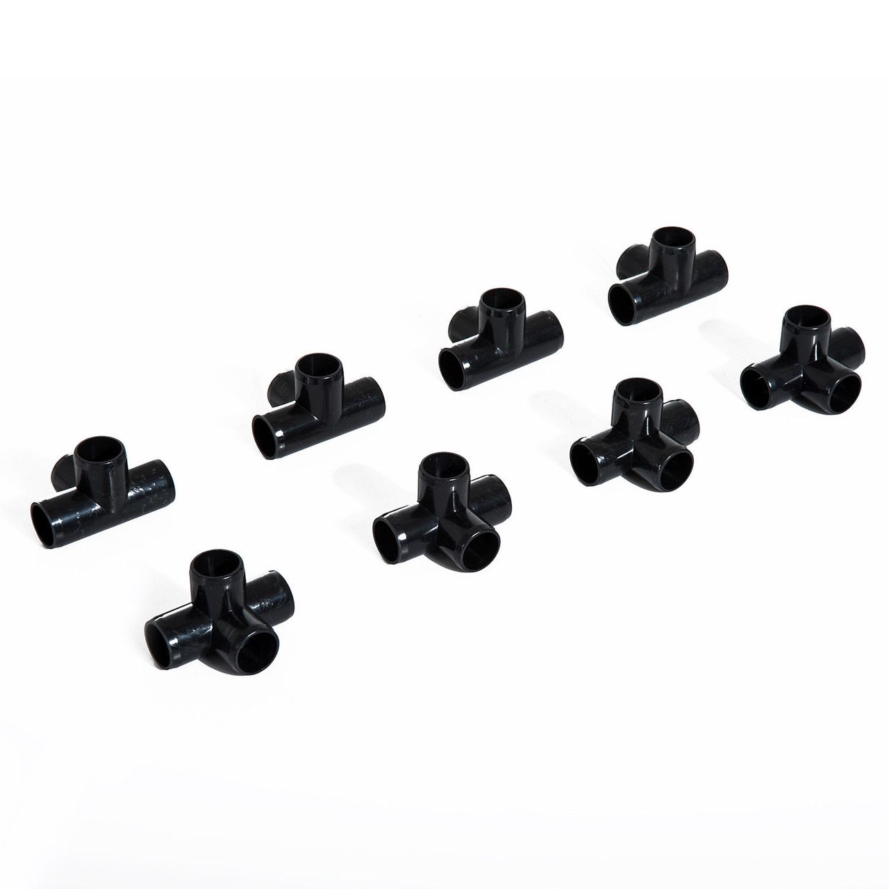 PawHut Agility Hürdenset Slalom Stangen Hunde Training Set 4 x Hürden Blau