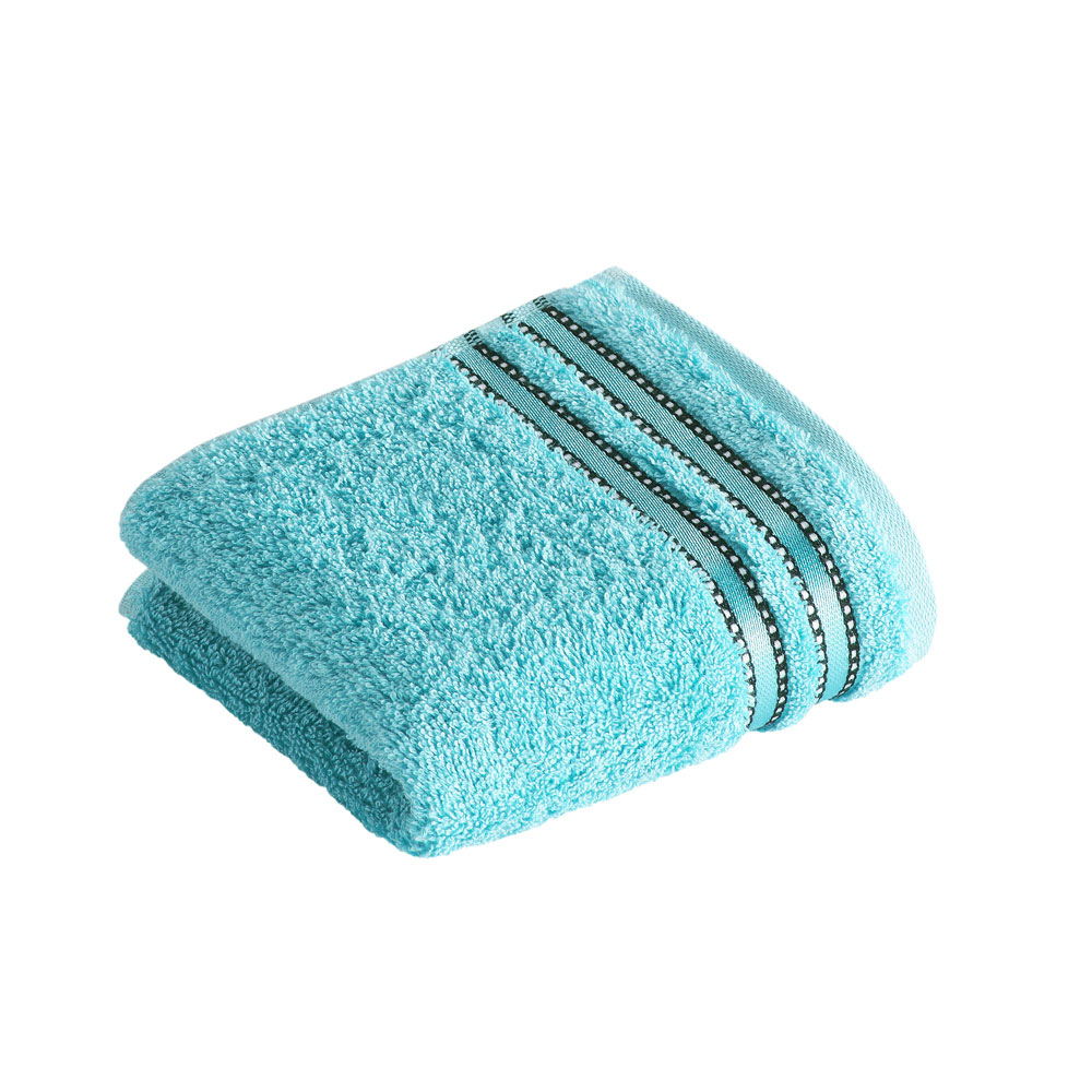 VOSSENGästetuch light azure