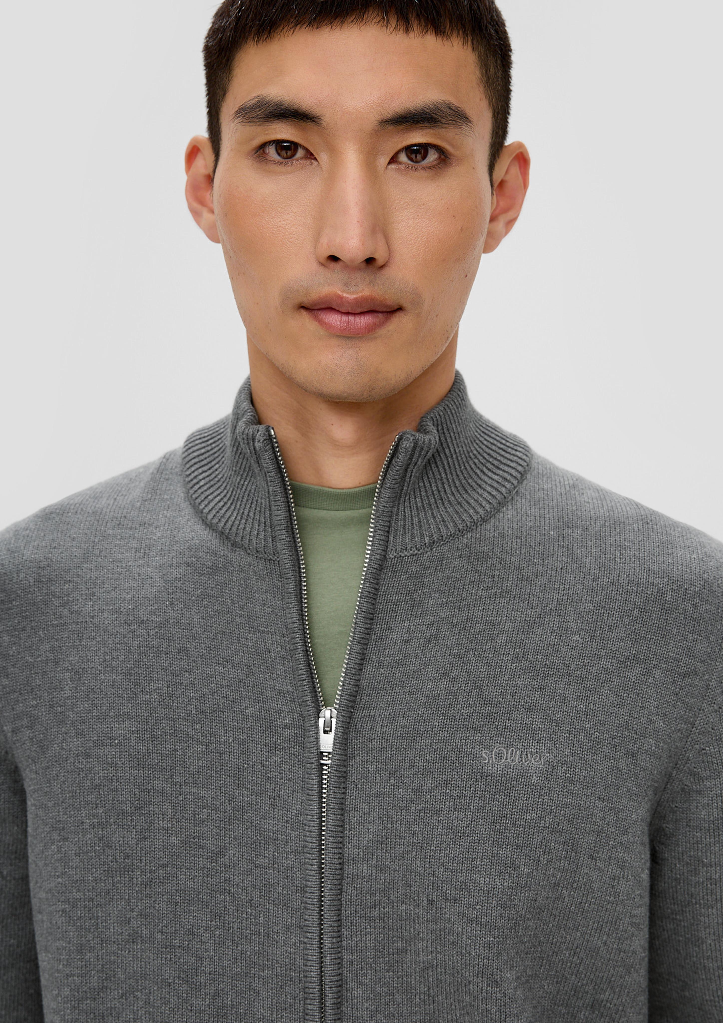Strick-Cardigan aus Baumwolle  2134626-9730