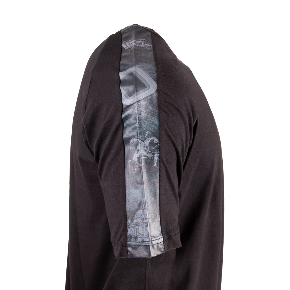 Herren T-Shirt CHOREO PANEL schwarz