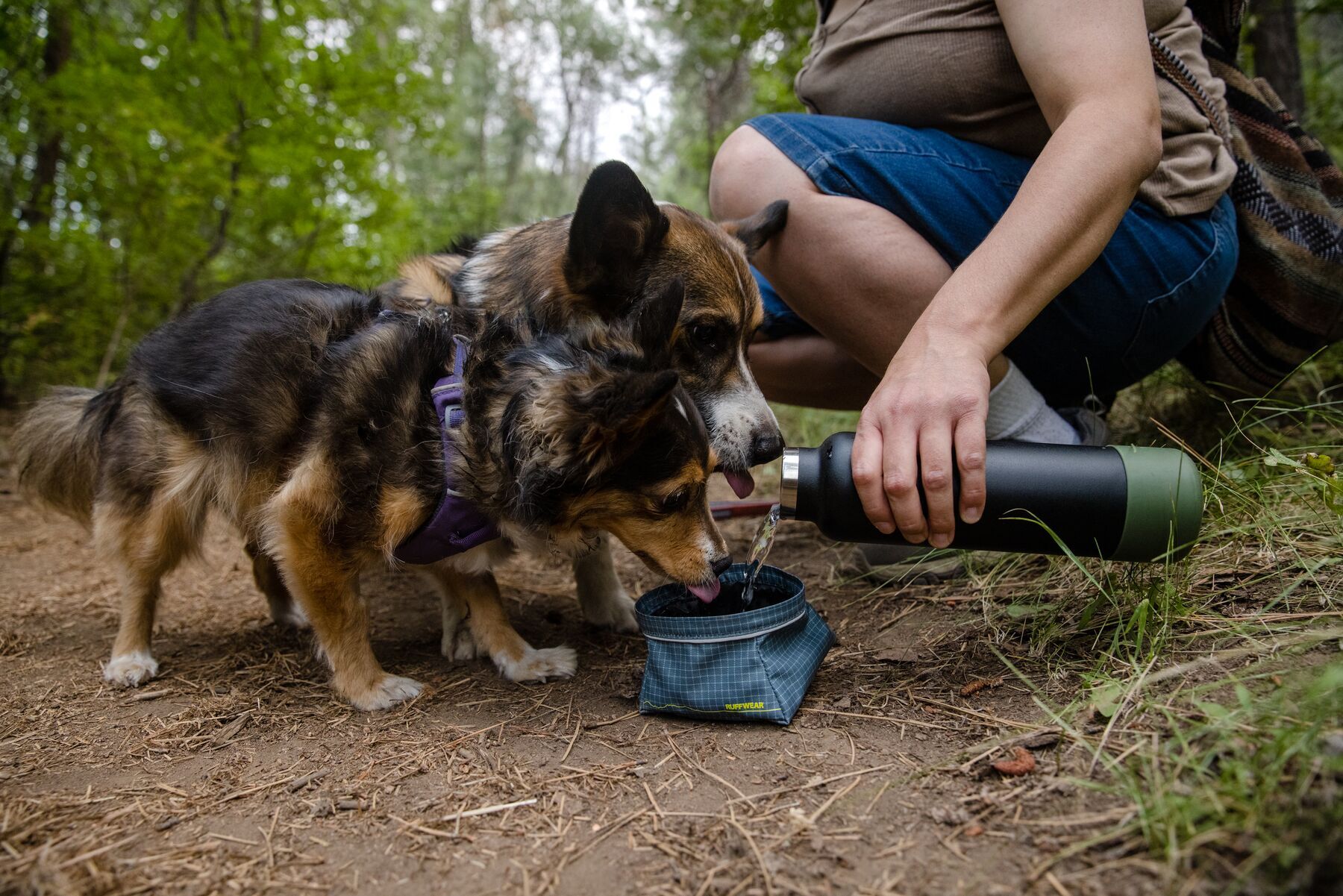 Ruffwear Futternäpfe Ruffwear Great Basin™ Napf schieferblau S