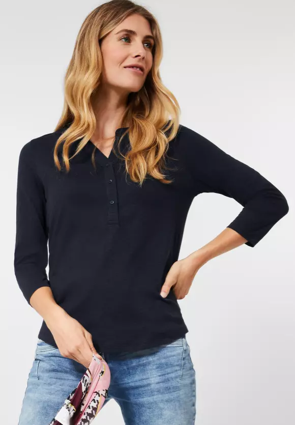 CECIL Tunikashirt in Unifarbe
