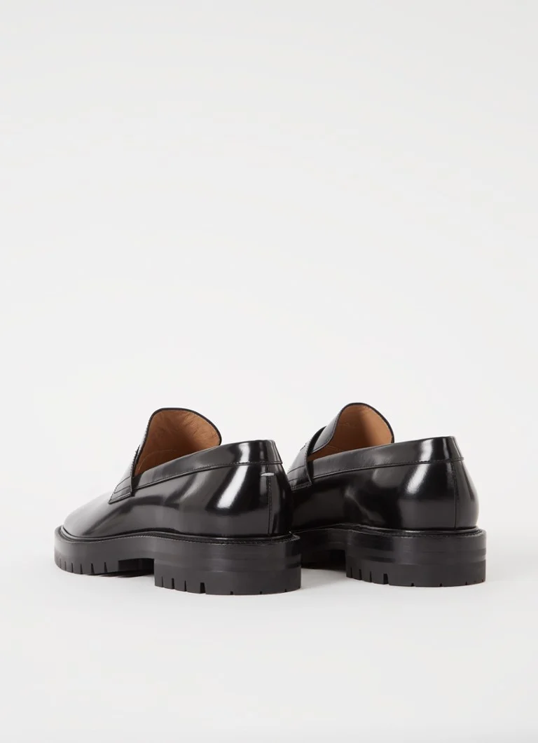 Maison Margiela Tabi mokasín z teľacej kože