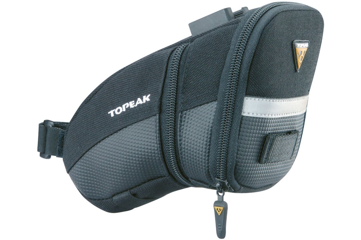 Topeak Aero Wedge Pack Medium Satteltasche, erweiterbar