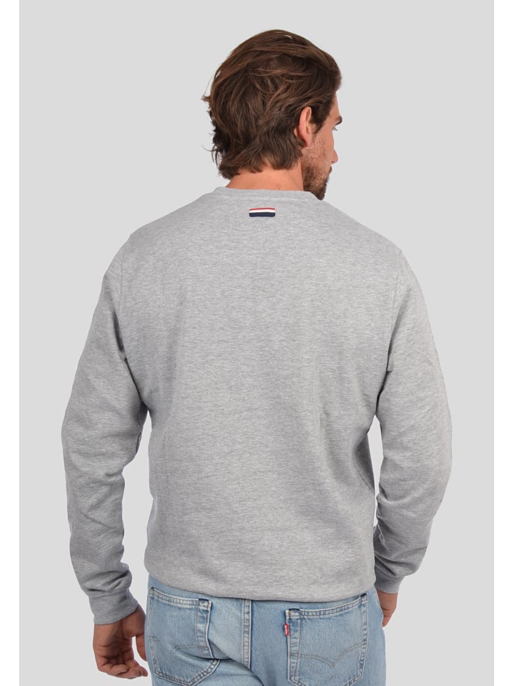 U.S. Polo Assn. Sweatshirt in Grau günstig kaufen