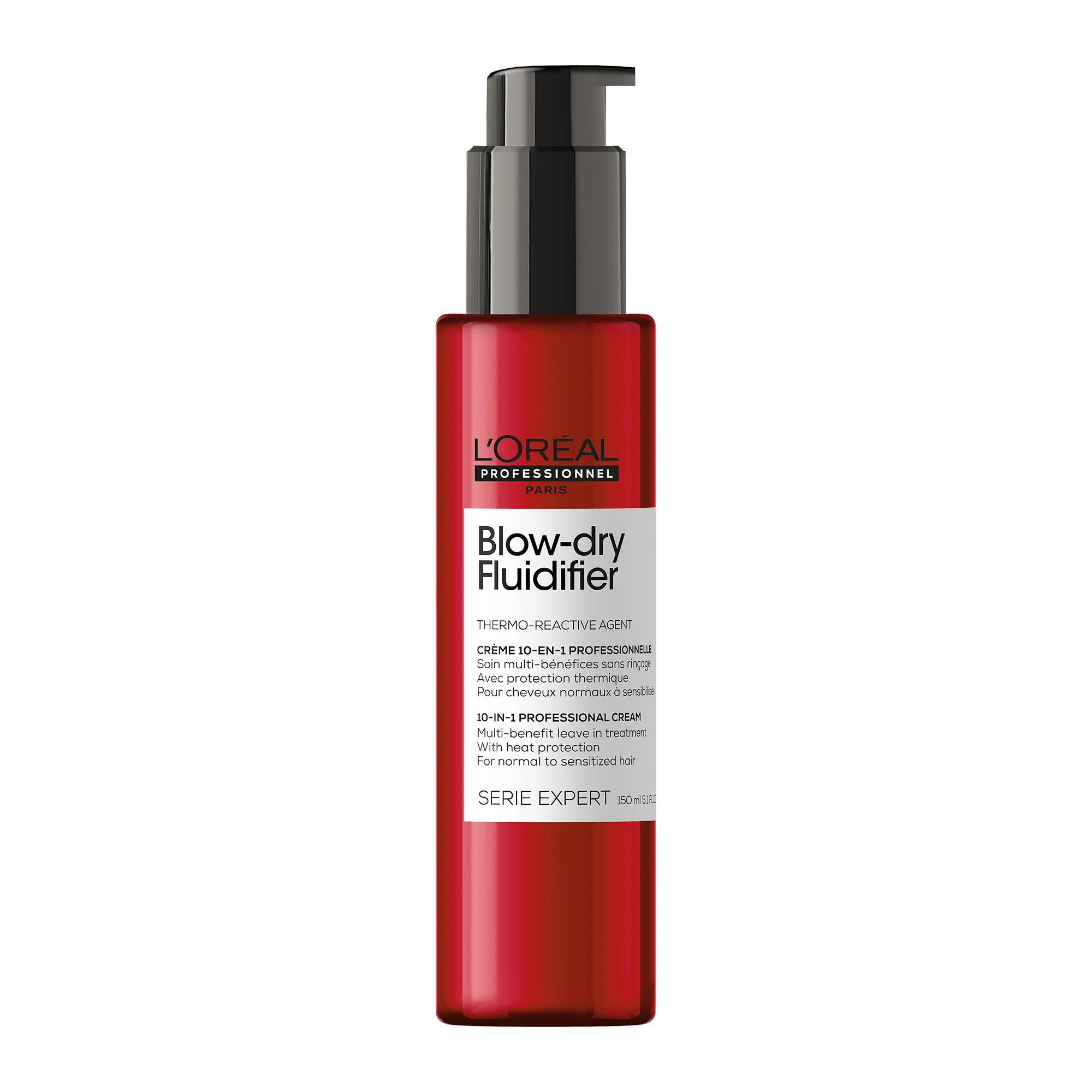 SERIE EXPERTOS Nuevo Fluidificador para Secado con Secador - Crema para el Cabello