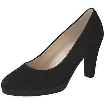 Gabor Plateau Pumps in schwarz
