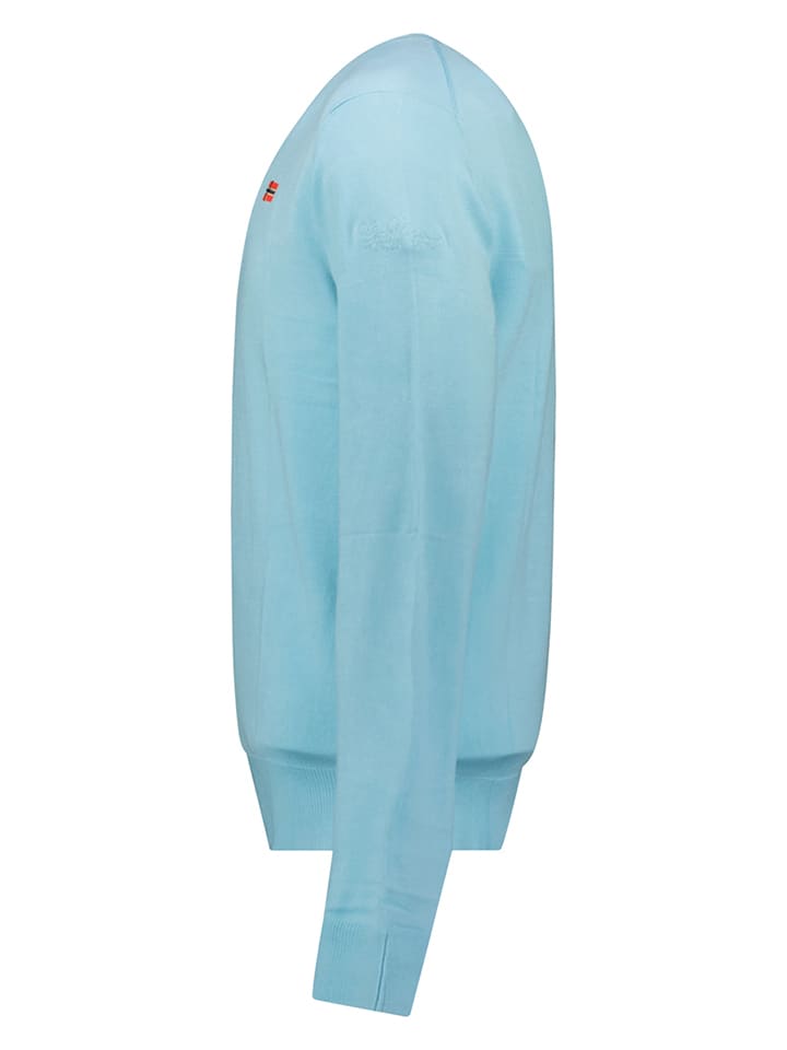 Geographical Norway Pullover in Hellblau günstig kaufen