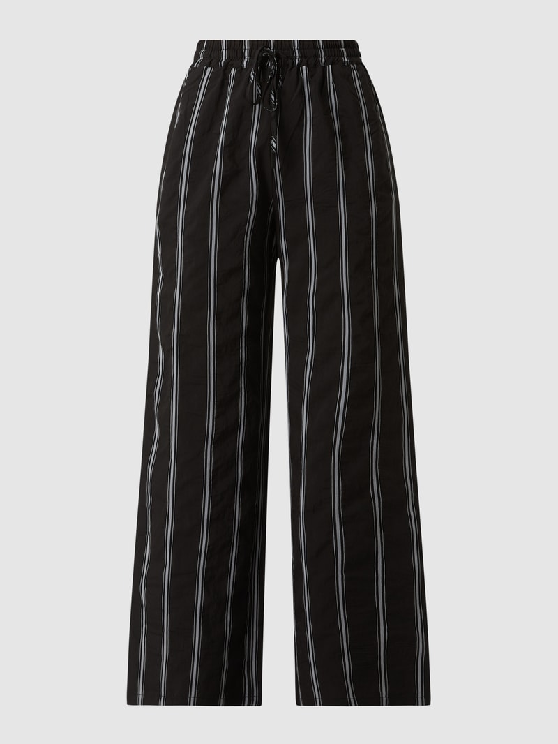 Schlupfhose aus Viskosemischung Modell 'Masmu' in schwarz