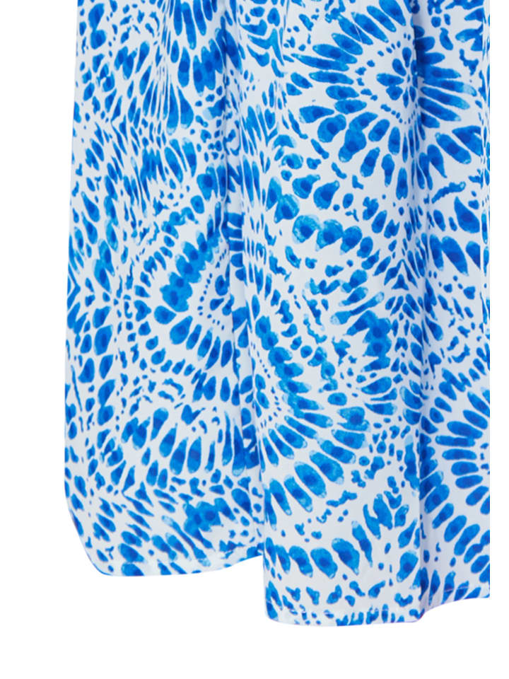 IZIA Maxirock Mit Print in Blau günstig kaufen