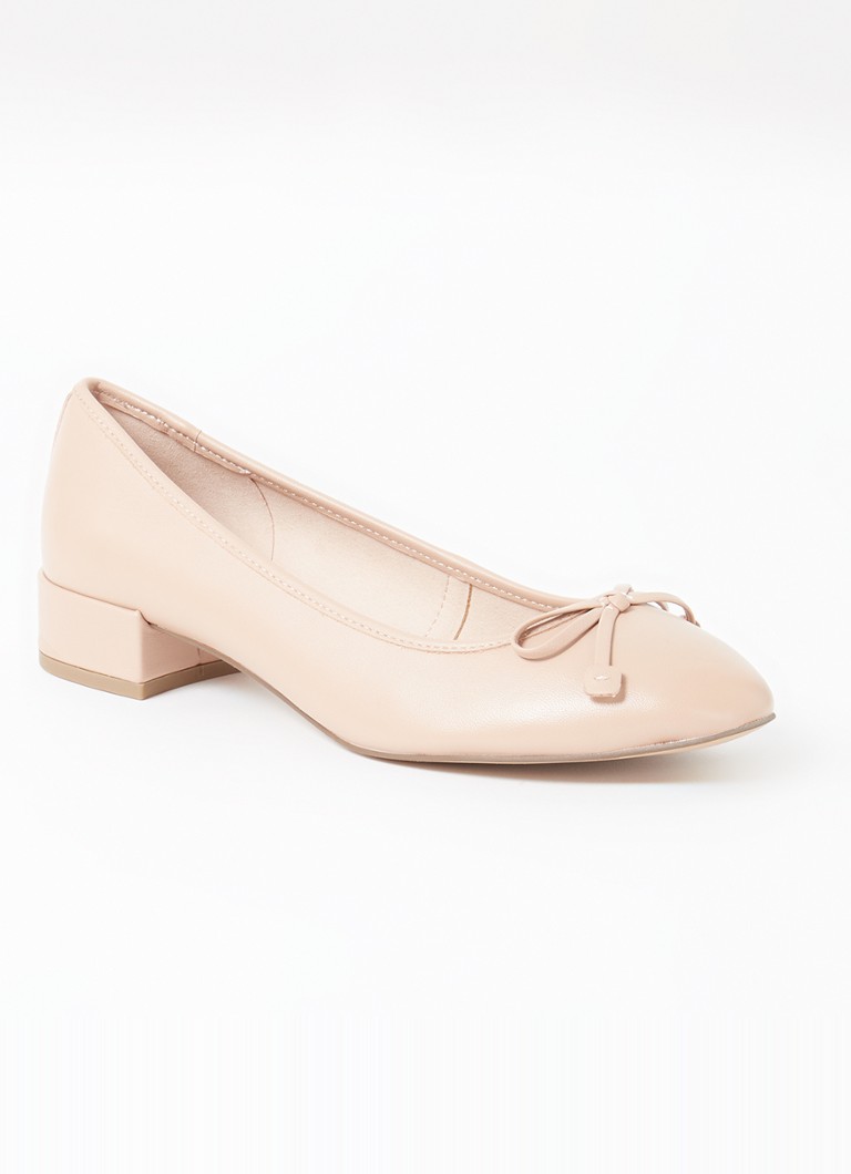 Dune London Hollies nahkaiset ballerinat