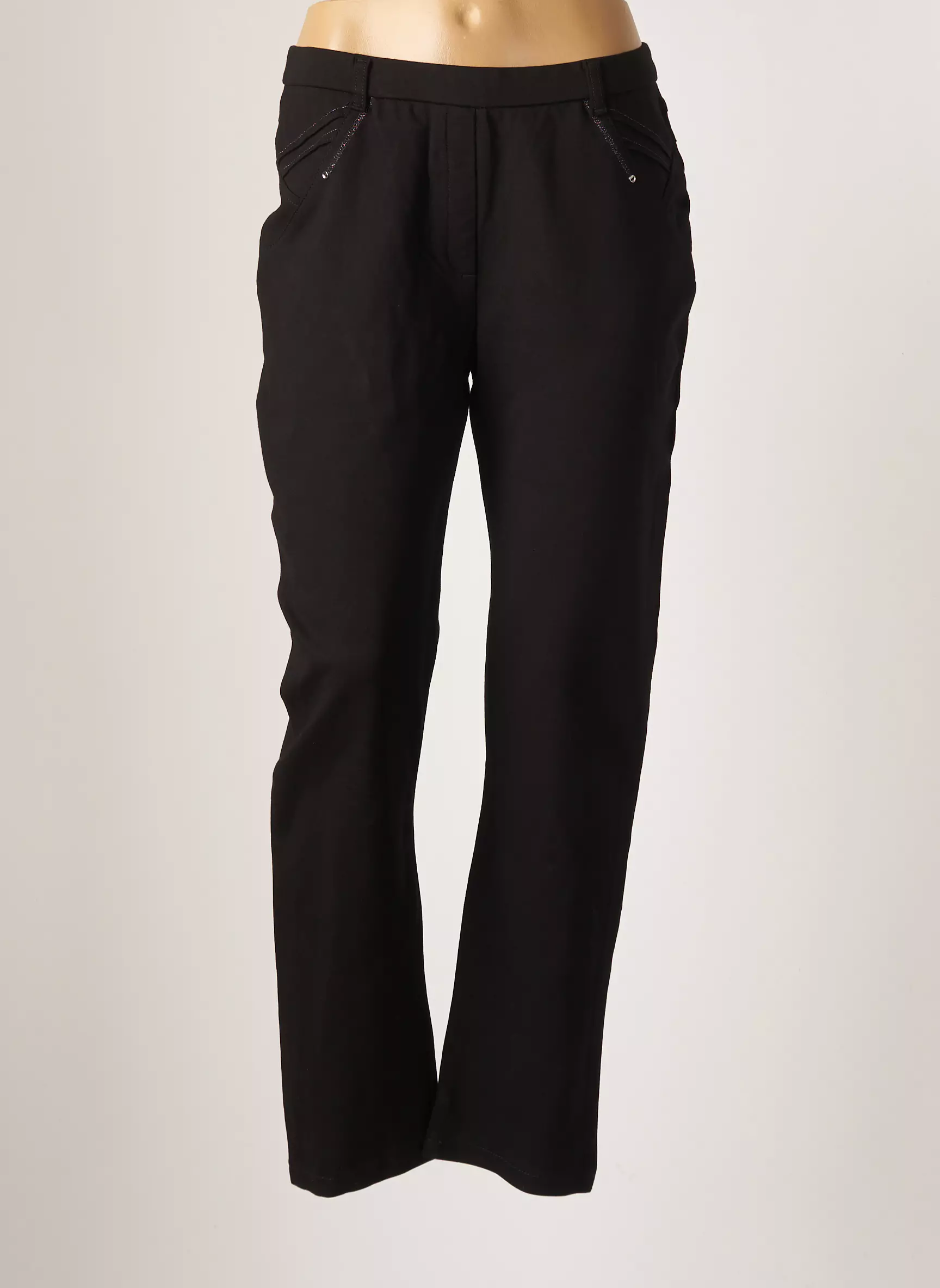 Christine Laure Pantalons Droits Femme couleur noir