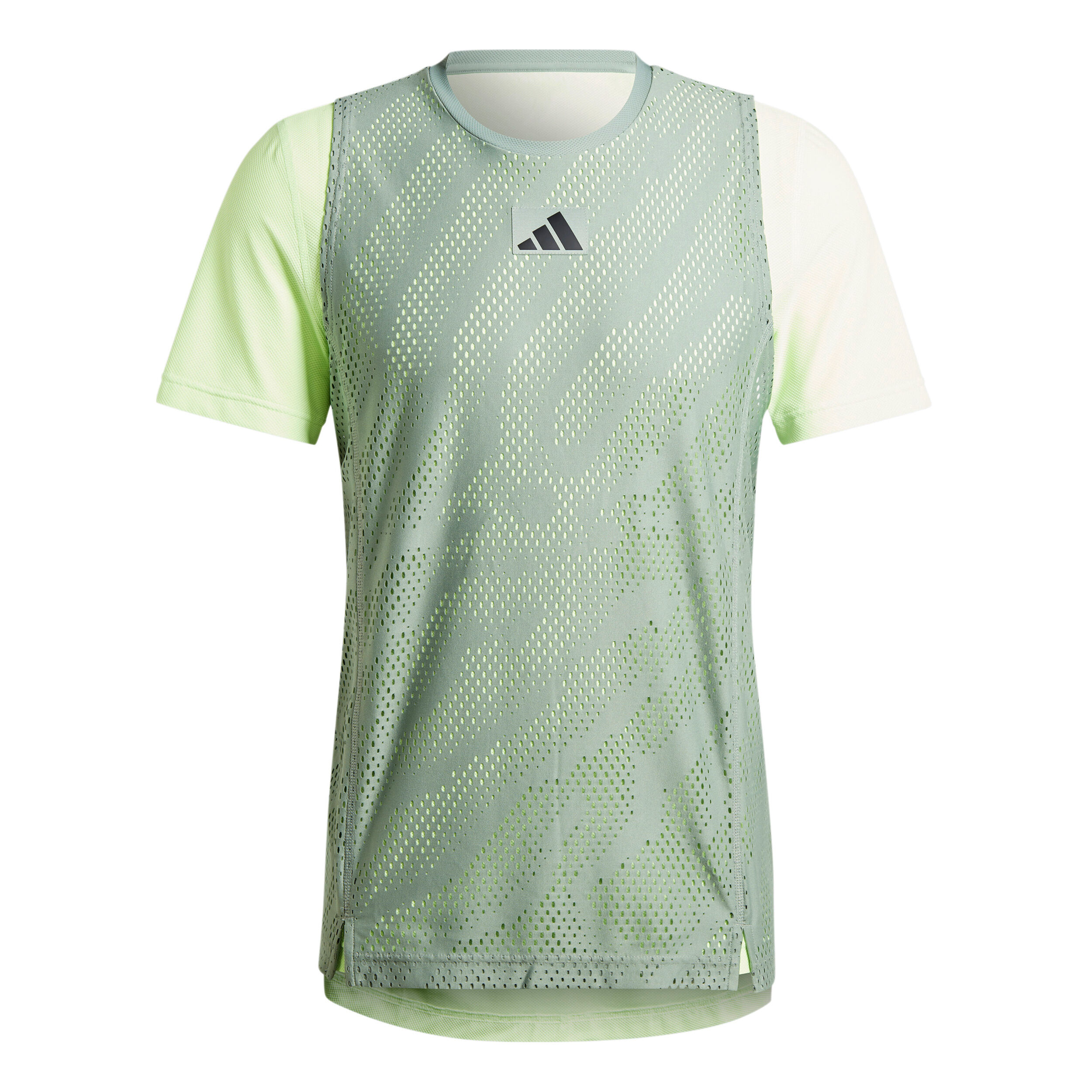Mesh Pro T-Shirt Herren - Hellgrün, Limette