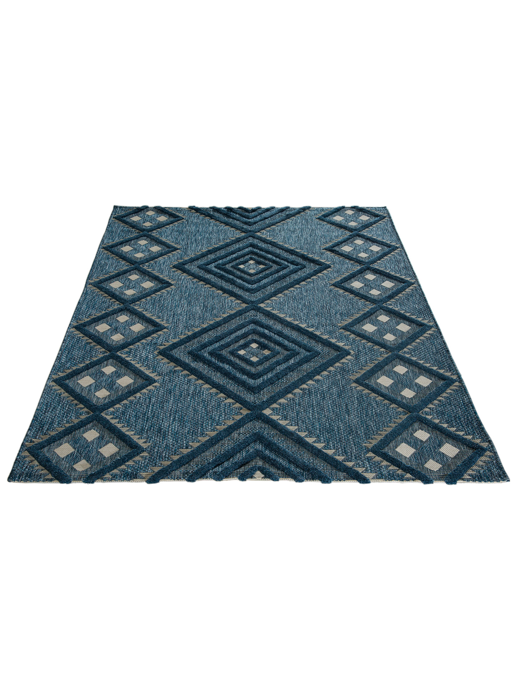 Dominical Outdoor-Teppich, Blau