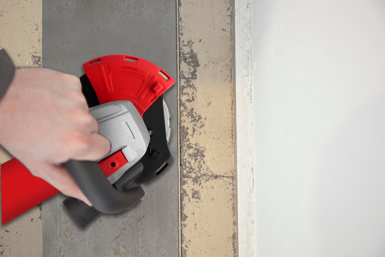 TECMIX BETONSCHLEIFER TCG 125 [230V - EU] - INKL. KOFFER 1400W, 11000 U/MIN, MAX. Ø 125MM, M14