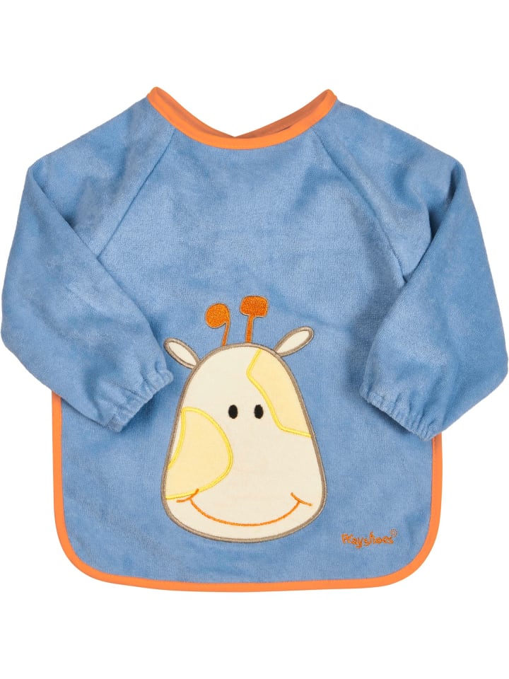 Playshoes Ärmel-Lätzchen Langarm in Blau günstig kaufen onesize