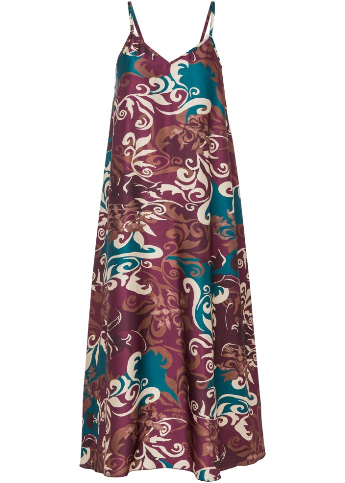 bedrucktes Midikleid